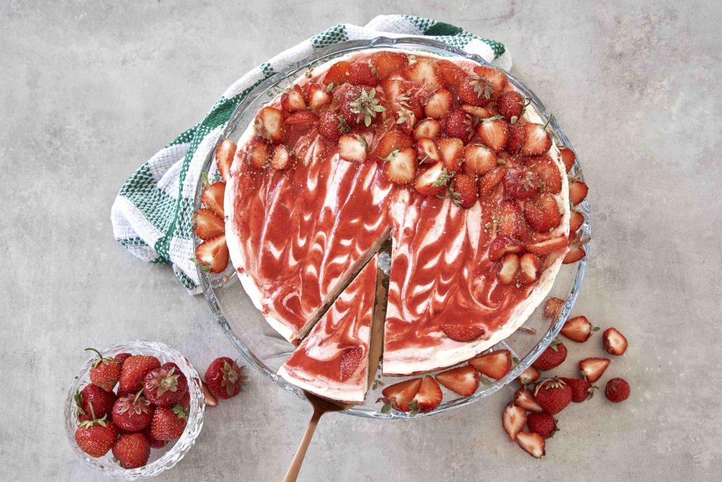 Mascarpone tort maasikatega